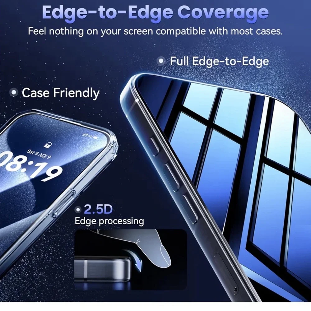 iPhone 17 Pro Privacy Glass 3-Pack + Shokz Magnetic Charger Bundle New